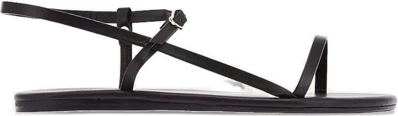 Ancient Greek Sandals Filothei sandalen met gespsluiting Zwart