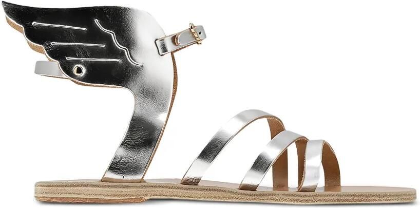 Ancient Greek Sandals Ikaria sandalen met bandje Zilver