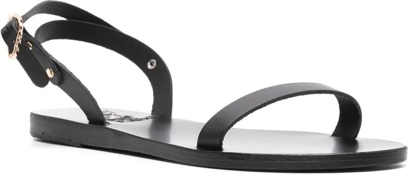 Ancient Greek Sandals Irida leren sandalen Zwart - Foto 4