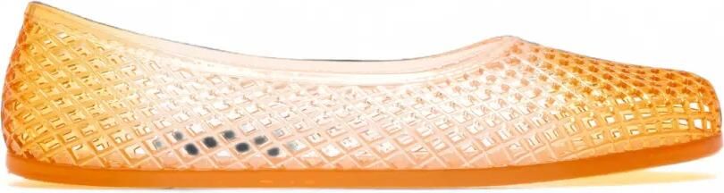 Ancient Greek Sandals Iro ballerina's met diamant-patroon Beige