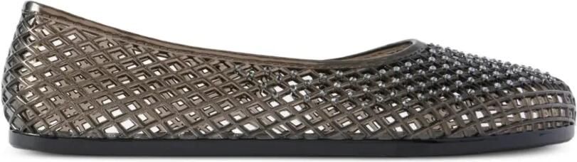 Ancient Greek Sandals Iro ballerina's met ronde neus Zwart