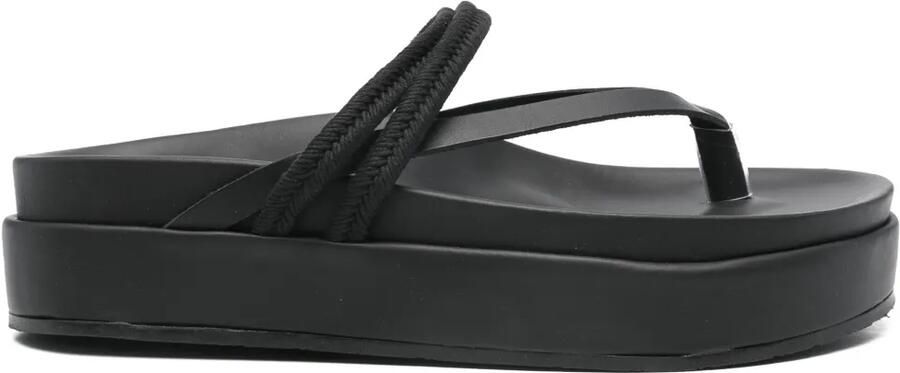 Ancient Greek Sandals Itea sandalen Zwart