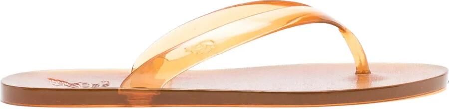 Ancient Greek Sandals Jelly teenslippers Bruin
