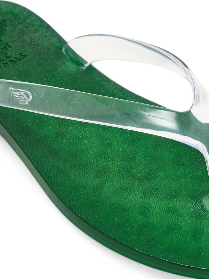 Ancient Greek Sandals Jelly teenslippers Groen - Foto 3