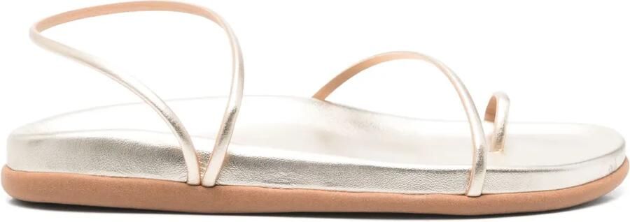 Ancient Greek Sandals Kansiz Footbed sandalen Goud