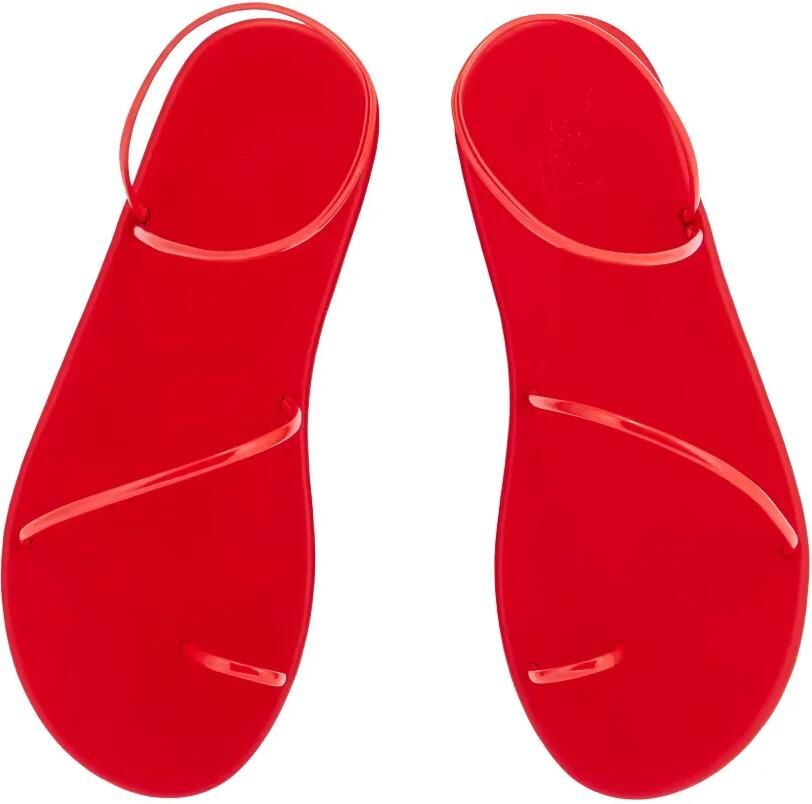 Ancient Greek Sandals Kansiz sandalen met bandjes Rood