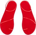Ancient Greek Sandals Kansiz sandalen met bandjes Rood - Rood
