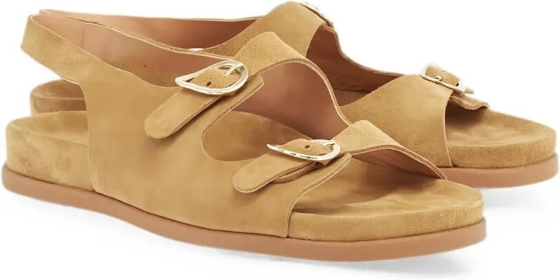 Ancient Greek Sandals Kasteli sandalen met gespsluiting Beige - Foto 3