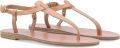 Ancient Greek Sandals Lito sandalen met gespsluiting Beige - Beige