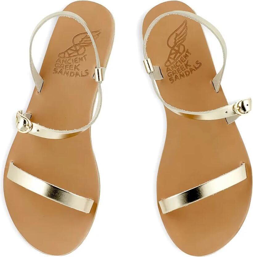 Ancient Greek Sandals Niove flat sandals Goud