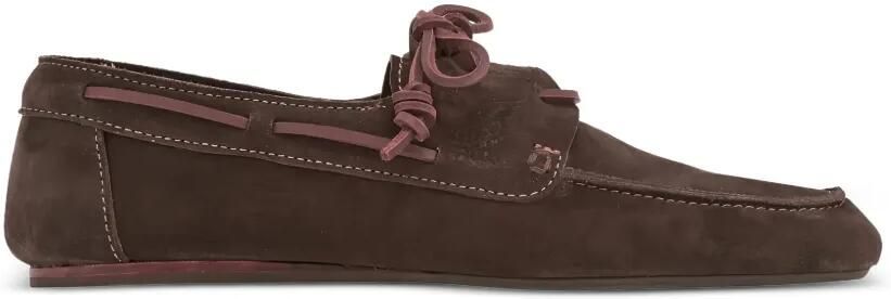 Ancient Greek Sandals Pliario bootschoenen met veters Bruin