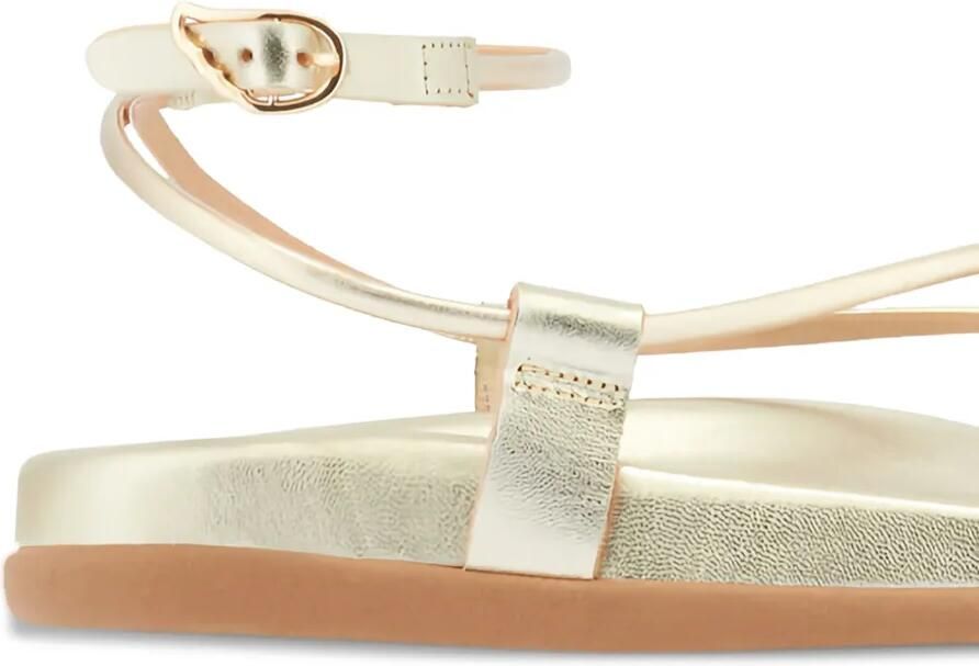 Ancient Greek Sandals Polistra sandalen met gesp Goud - Foto 2