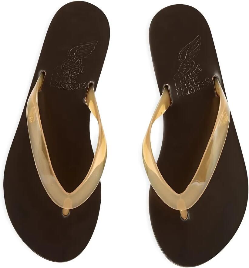Ancient Greek Sandals Saionara jelly teenslippers Bruin - Foto 2