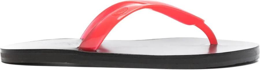 Ancient Greek Sandals Saionara Jelly teenslippers Rood