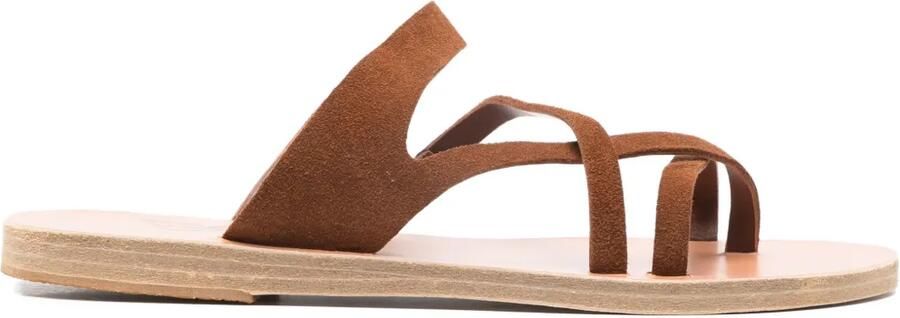 Ancient Greek Sandals Sandalen met bandjes Bruin