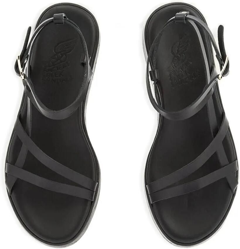 Ancient Greek Sandals Stiliani leren sandalen Zwart - Foto 2