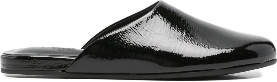 Ancient Greek Sandals The Slipper muiltjes Zwart