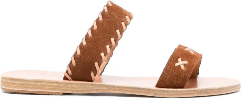 Ancient Greek Sandals Thekla Stitch sandalen Bruin