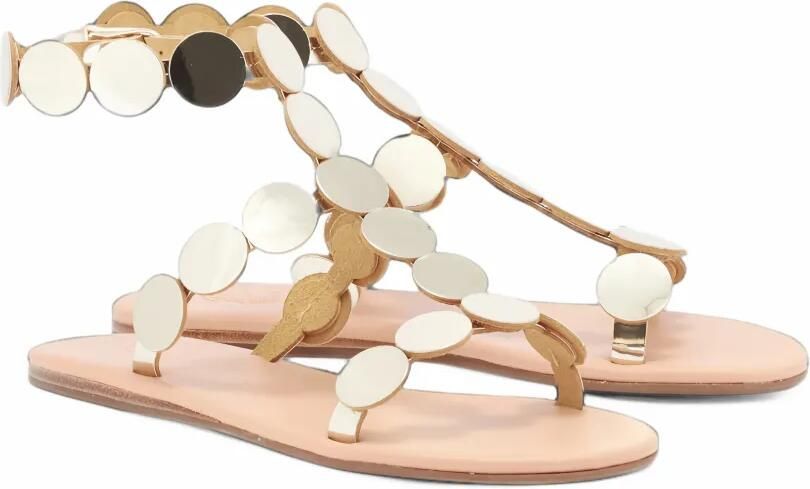 Ancient Greek Sandals Triton disc-embellished sandals Goud - Foto 4