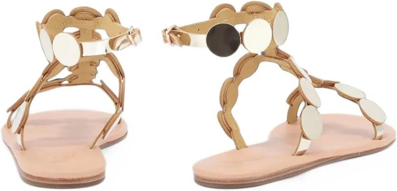 Ancient Greek Sandals Triton disc-embellished sandals Goud - Foto 5