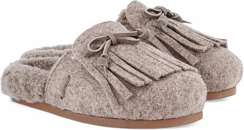 Ancient Greek Sandals Vasilitsa fringe mules Bruin - Foto 4