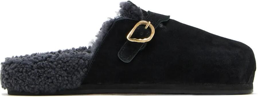 Ancient Greek Sandals Vasilitsa slippers Zwart