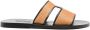 Ancient Greek Sandals Apteros slippers met geweven effect Beige - Thumbnail 1