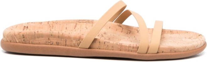Ancient Greek Sandals Aspasia slip-on slippers Beige