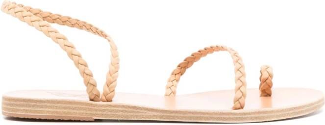 Ancient Greek Sandals braided-straps sandals Beige
