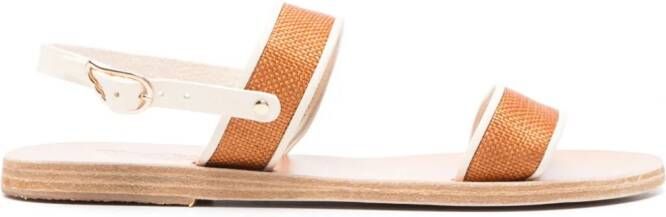 Ancient Greek Sandals Clio slingback sandalen Beige