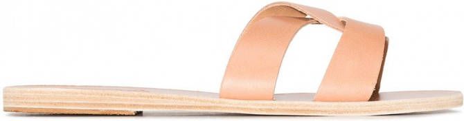 Ancient Greek Sandals Desmos leren sandalen Beige