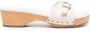 Ancient Greek Sandals Eco Nappa klompen Wit - Thumbnail 1