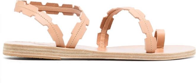 Ancient Greek Sandals Ele sandalen met open teen Beige