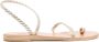 Ancient Greek Sandals Eleftheria sandalen met open neus Goud - Thumbnail 1