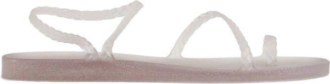Ancient Greek Sandals Verfraaide sandalen Beige