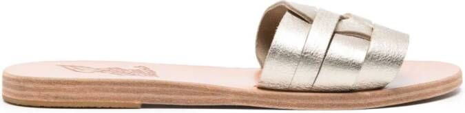 Ancient Greek Sandals Filenada leren sandalen Goud