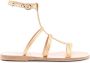 Ancient Greek Sandals Frigia sandalen met bandjes Goud - Thumbnail 1