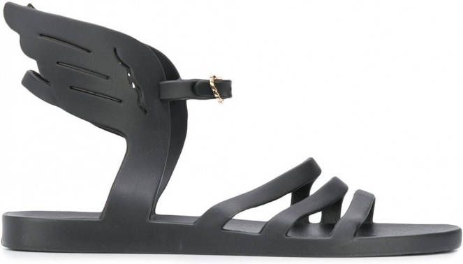 Ancient Greek Sandals Ikaria jelly sandalen Zwart