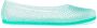 Ancient Greek Sandals Iro jelly ballerina's AQUA - Thumbnail 1