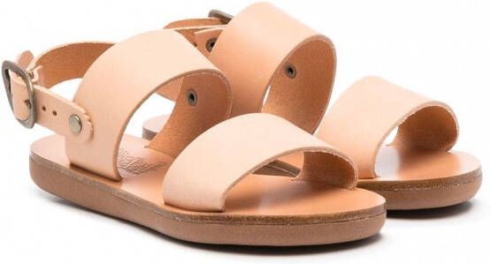 ANCIENT GREEK SANDALS KIDS Clio sandalen met open neus Beige