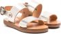 ANCIENT GREEK SANDALS KIDS Clio sandalen met open neus Goud - Thumbnail 1