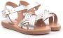 ANCIENT GREEK SANDALS KIDS Electra sandalen met open neus Zilver - Thumbnail 1