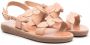 ANCIENT GREEK SANDALS KIDS Fysi sandalen met open neus Beige - Thumbnail 1