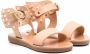 ANCIENT GREEK SANDALS KIDS Ikaria sandalen met open neus Beige - Thumbnail 1