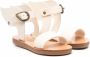 ANCIENT GREEK SANDALS KIDS Ikaria sandalen met open neus Wit - Thumbnail 1