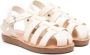 ANCIENT GREEK SANDALS KIDS Little Ektoras leather sandals Wit - Thumbnail 1