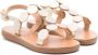 ANCIENT GREEK SANDALS KIDS Little Uranos leather sandals Goud - Thumbnail 1