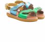 ANCIENT GREEK SANDALS KIDS Lliada sandalen met open neus Blauw - Thumbnail 1