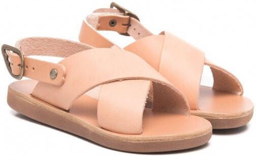 ANCIENT GREEK SANDALS KIDS Maria sandalen met open neus Beige