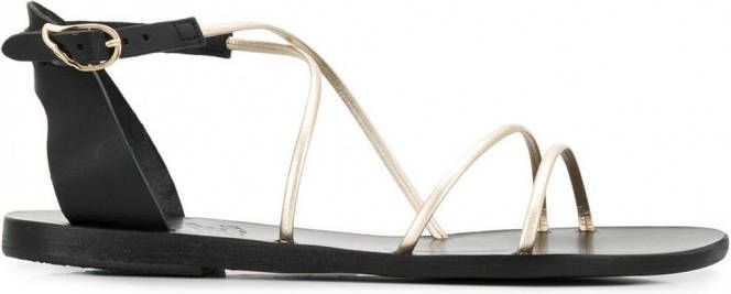 Ancient Greek Sandals Meloivia sandalen Zwart